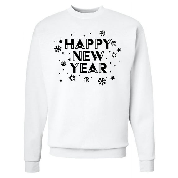 Inktastic Happy New Year Adult Sweatshirt