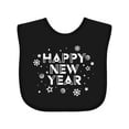 thumbnail image 1 of Inktastic Happy New Year Boys or Girls Baby Bib, 1 of 4