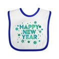 thumbnail image 1 of Inktastic Happy New Year Boys or Girls Baby Bib, 1 of 4