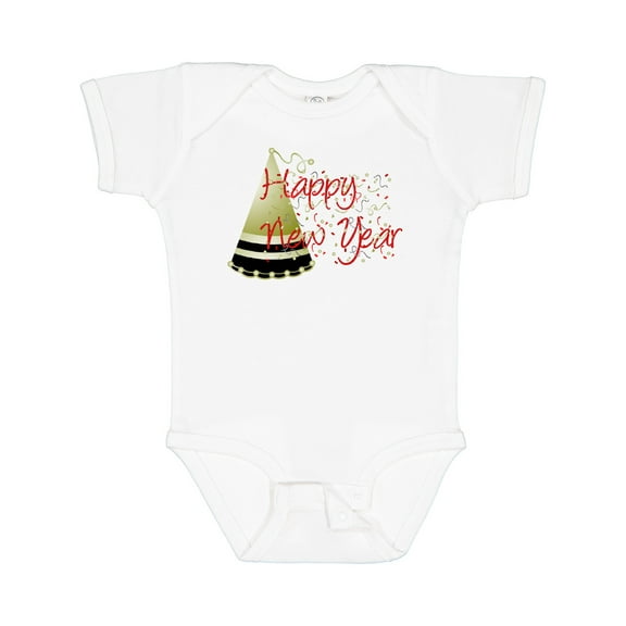 Inktastic Happy New Year Boys or Girls Baby Bodysuit