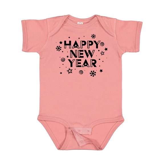 Inktastic Happy New Year Boys or Girls Baby Bodysuit