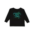 thumbnail image 1 of Inktastic Happy New Year Boys or Girls Long Sleeve Toddler T-Shirt, 1 of 5