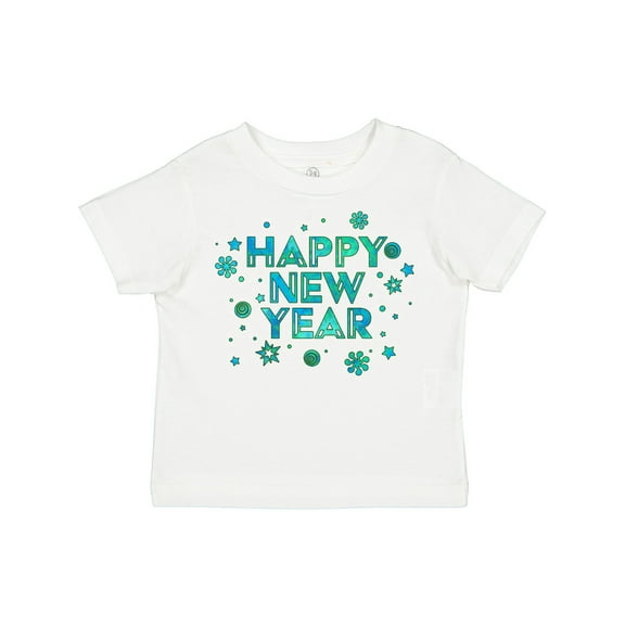 Inktastic Happy New Year Boys or Girls Toddler T-Shirt