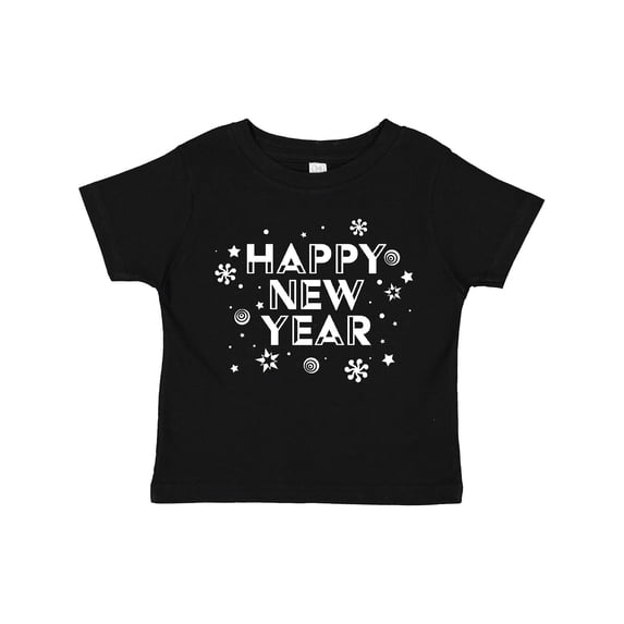 Inktastic Happy New Year Boys or Girls Toddler T-Shirt
