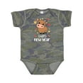 thumbnail image 1 of Inktastic Happy New Year Cute Ox Boys or Girls Baby Bodysuit, 1 of 5