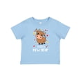 thumbnail image 1 of Inktastic Happy New Year Cute Ox Boys or Girls Baby T-Shirt, 1 of 5