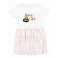thumbnail image 1 of Inktastic Happy New Year Girls Toddler Dress, 1 of 5