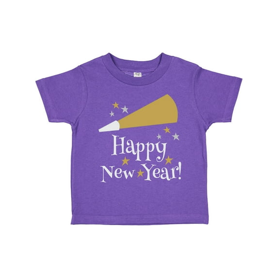 Inktastic Happy New Year Holiday Boys or Girls Toddler T-Shirt