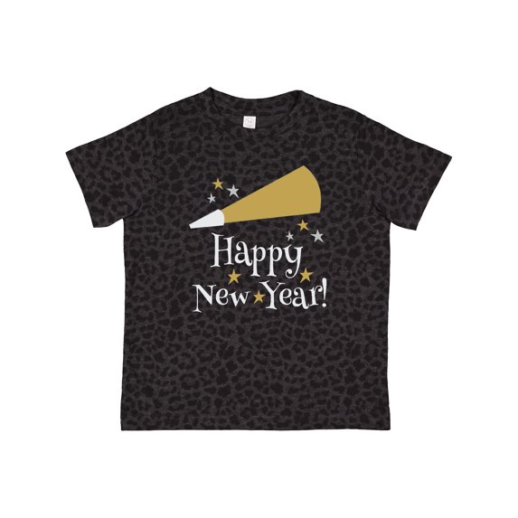 Inktastic Happy New Year Holiday Gift Toddler Boy or Toddler Girl T-Shirt