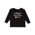thumbnail image 1 of Inktastic Happy New Year Holiday Party Boys or Girls Long Sleeve Toddler T-Shirt, 1 of 5