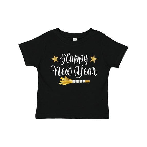 Inktastic Happy New Year Holiday Party Boys or Girls Toddler T-Shirt