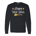 thumbnail image 1 of Inktastic Happy New Year Holiday Party Long Sleeve T-Shirt, 1 of 5