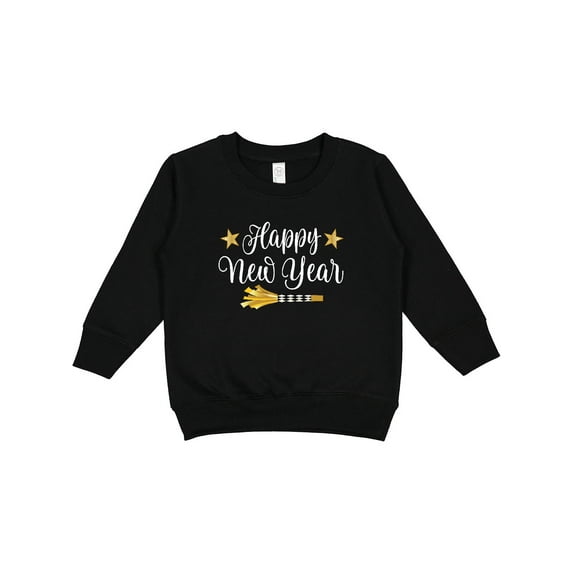 Inktastic Happy New Year Holiday Party Toddler Sweatshirt