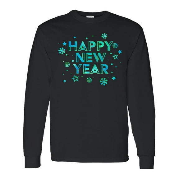 Inktastic Happy New Year Long Sleeve T-Shirt