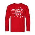 thumbnail image 1 of Inktastic Happy New Year Long Sleeve Youth T-Shirt, 1 of 5