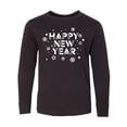 thumbnail image 1 of Inktastic Happy New Year Long Sleeve Youth T-Shirt, 1 of 5