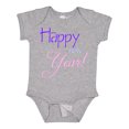 thumbnail image 1 of Inktastic Happy New Year colorful Boys or Girls Baby Bodysuit, 1 of 5