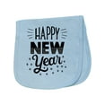 thumbnail image 1 of Inktastic Happy New Year in Hand Lettering Baby Burp Cloth, 1 of 3