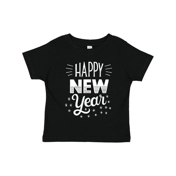 Inktastic Happy New Year in Hand Lettering Boys or Girls Toddler T-Shirt