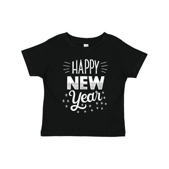 Inktastic Happy New Year in Hand Lettering Boys or Girls Toddler T-Shirt