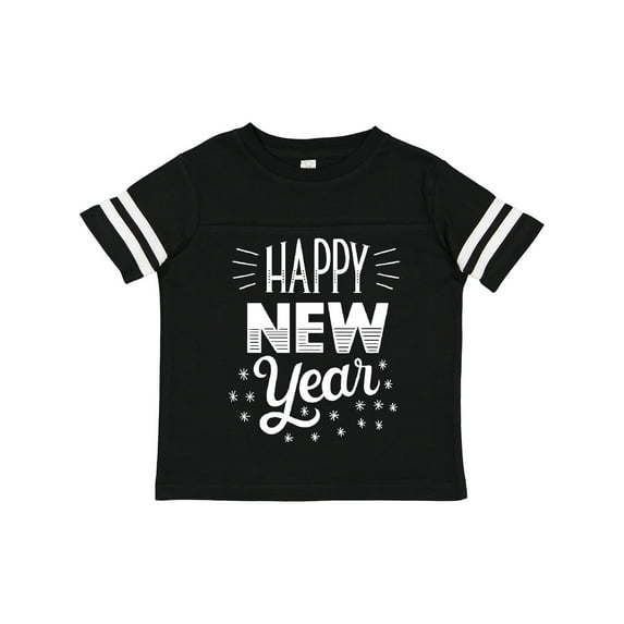 Inktastic Happy New Year in Hand Lettering Boys or Girls Toddler T-Shirt
