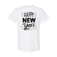thumbnail image 1 of Inktastic Happy New Year in Hand Lettering T-Shirt, 1 of 5