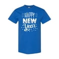 thumbnail image 1 of Inktastic Happy New Year in Hand Lettering T-Shirt, 1 of 5