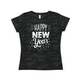 thumbnail image 1 of Inktastic Happy New Year in Hand Lettering Women's T-Shirt, 1 of 5