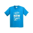 thumbnail image 1 of Inktastic Happy New Year in Hand Lettering Youth T-Shirt, 1 of 5