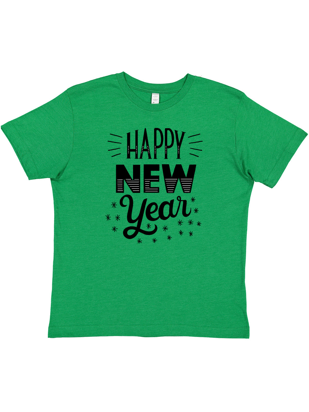 Inktastic Happy New Year in Hand Lettering Youth T-Shirt - image 1 of 4
