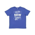 thumbnail image 1 of Inktastic Happy New Year in Hand Lettering Youth T-Shirt, 1 of 5