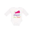 thumbnail image 1 of Inktastic Happy New Year party Boys or Girls Long Sleeve Baby Bodysuit, 1 of 5