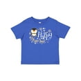 thumbnail image 1 of Inktastic Happy New Year with Cute Penguin Boys or Girls Baby T-Shirt, 1 of 5