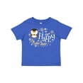 thumbnail image 1 of Inktastic Happy New Year with Cute Penguin Boys or Girls Toddler T-Shirt, 1 of 5