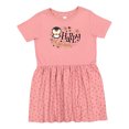 thumbnail image 1 of Inktastic Happy New Year with Cute Penguin Girls Toddler Dress, 1 of 5
