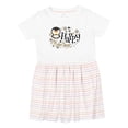 thumbnail image 1 of Inktastic Happy New Year with Cute Penguin Girls Toddler Dress, 1 of 5