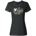 thumbnail image 1 of Inktastic Happy New Year with Cute Penguin Women's T-Shirt, 1 of 5