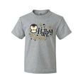 thumbnail image 1 of Inktastic Happy New Year with Cute Penguin Youth T-Shirt, 1 of 5