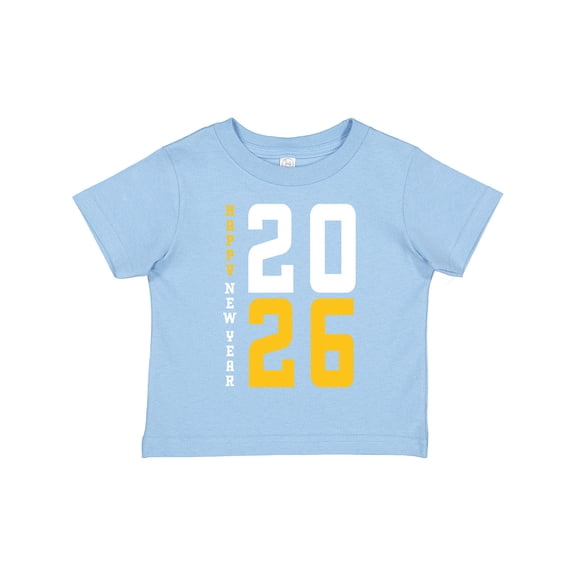 Inktastic Happy New Years 2026 Boys or Girls Toddler T-Shirt