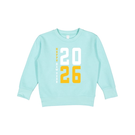 Inktastic Happy New Years 2026 Toddler Sweatshirt
