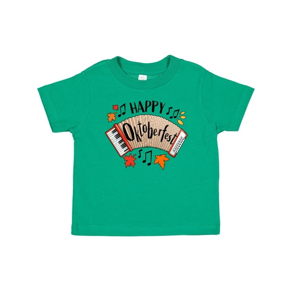 Inktastic Happy Oktoberfest- Accordian Boys or Girls Baby T-Shirt