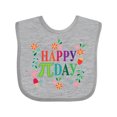 thumbnail image 1 of Inktastic Happy Pi Day Girls Girls Baby Bib, 1 of 4