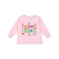thumbnail image 1 of Inktastic Happy Pi Day Girls Girls Long Sleeve Toddler T-Shirt, 1 of 5