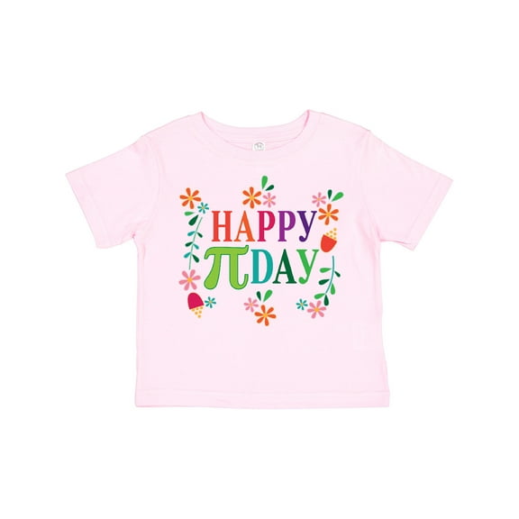 Inktastic Happy Pi Day Girls Girls Toddler T-Shirt