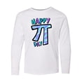 thumbnail image 1 of Inktastic Happy Pi Day Long Sleeve Youth T-Shirt, 1 of 5