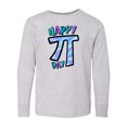 thumbnail image 1 of Inktastic Happy Pi Day Long Sleeve Youth T-Shirt, 1 of 5