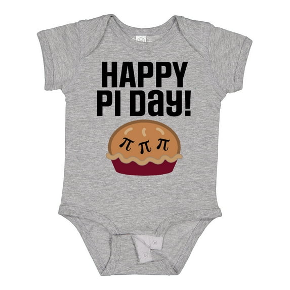 Inktastic Happy Pi Day Math Holiday Boys or Girls Baby Bodysuit
