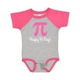 thumbnail image 1 of Inktastic Happy Pi Day Pink Math Symbol Girls Baby Bodysuit, 1 of 5