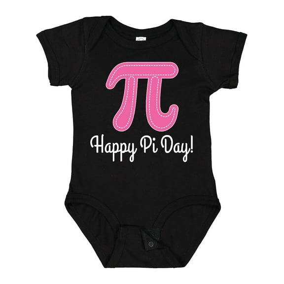 Inktastic Happy Pi Day Pink Math Symbol Girls Baby Bodysuit