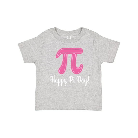 Inktastic Happy Pi Day Pink Math Symbol Girls Baby T-Shirt